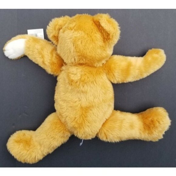 Ganz Bear Custard Large Stuffed Plush Animal - Picture 8 of 11